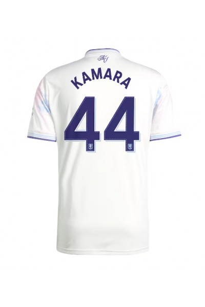 Aston Villa Boubacar Kamara #44 Jalkapallovaatteet Kolmaspaita 2025-26 Lyhythihainen Aston Villa Boubacar Kamara #44 Jalkapallovaatteet Kolmaspaita 2025-26 Lyhythihainen